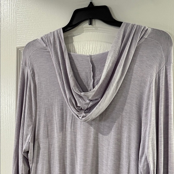 Torrid Sleep Super Soft Plush Hooded Lounge T-shirt Purple Dress Size 2 or 2X - Picture 6 of 6